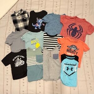 Boys 18 months Graphic and Patterned T-Shirts Set
